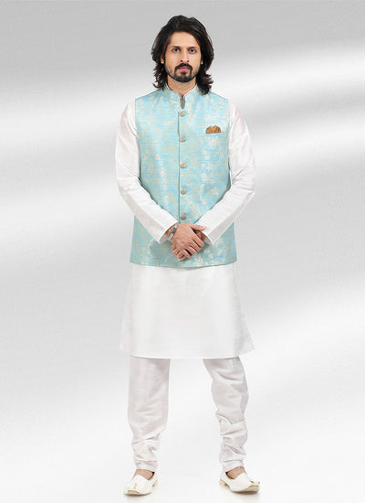 siya fashion festive wear kurta pajama with jacket surat