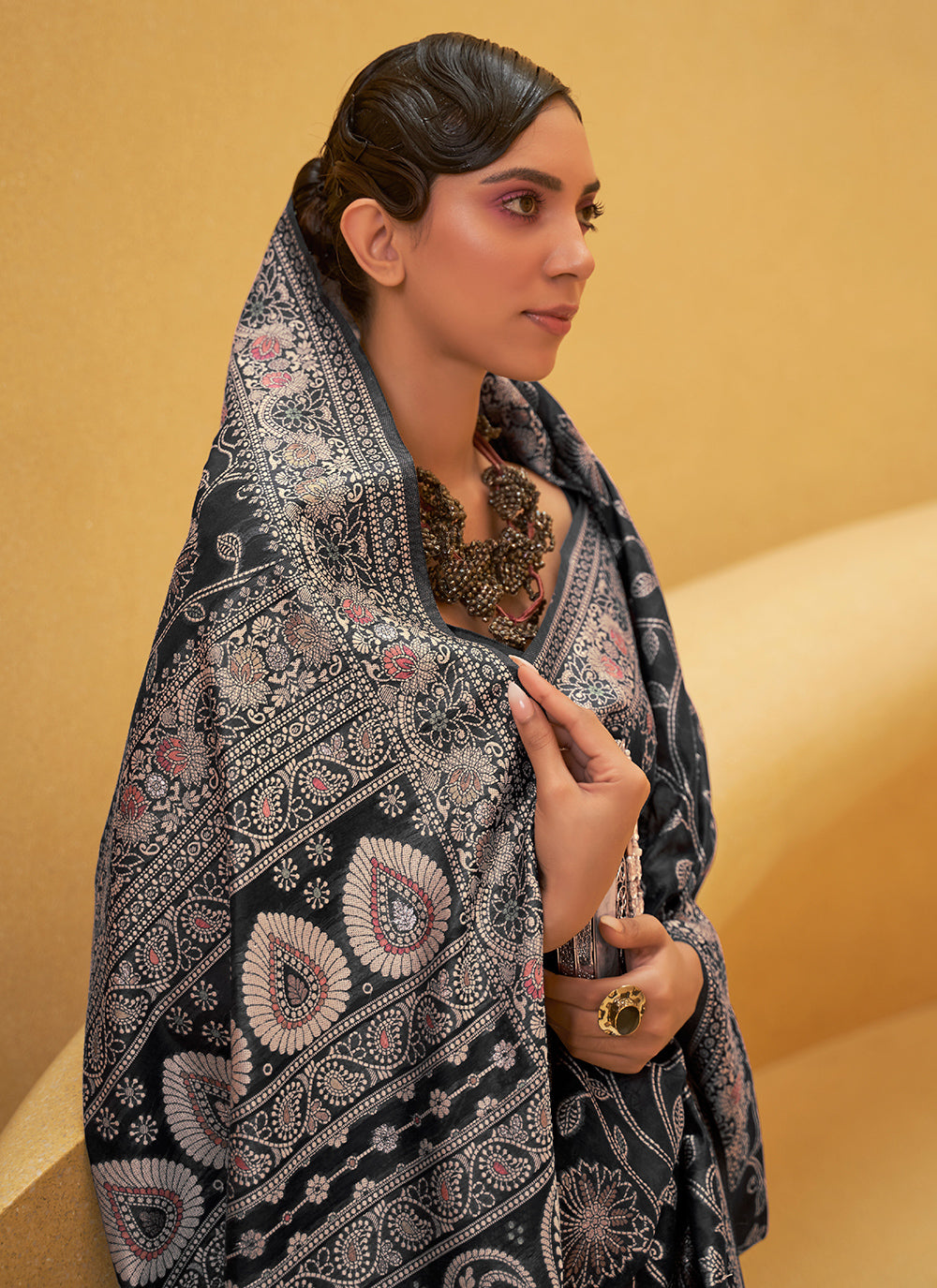 siya fashion engagement wear saree surat 