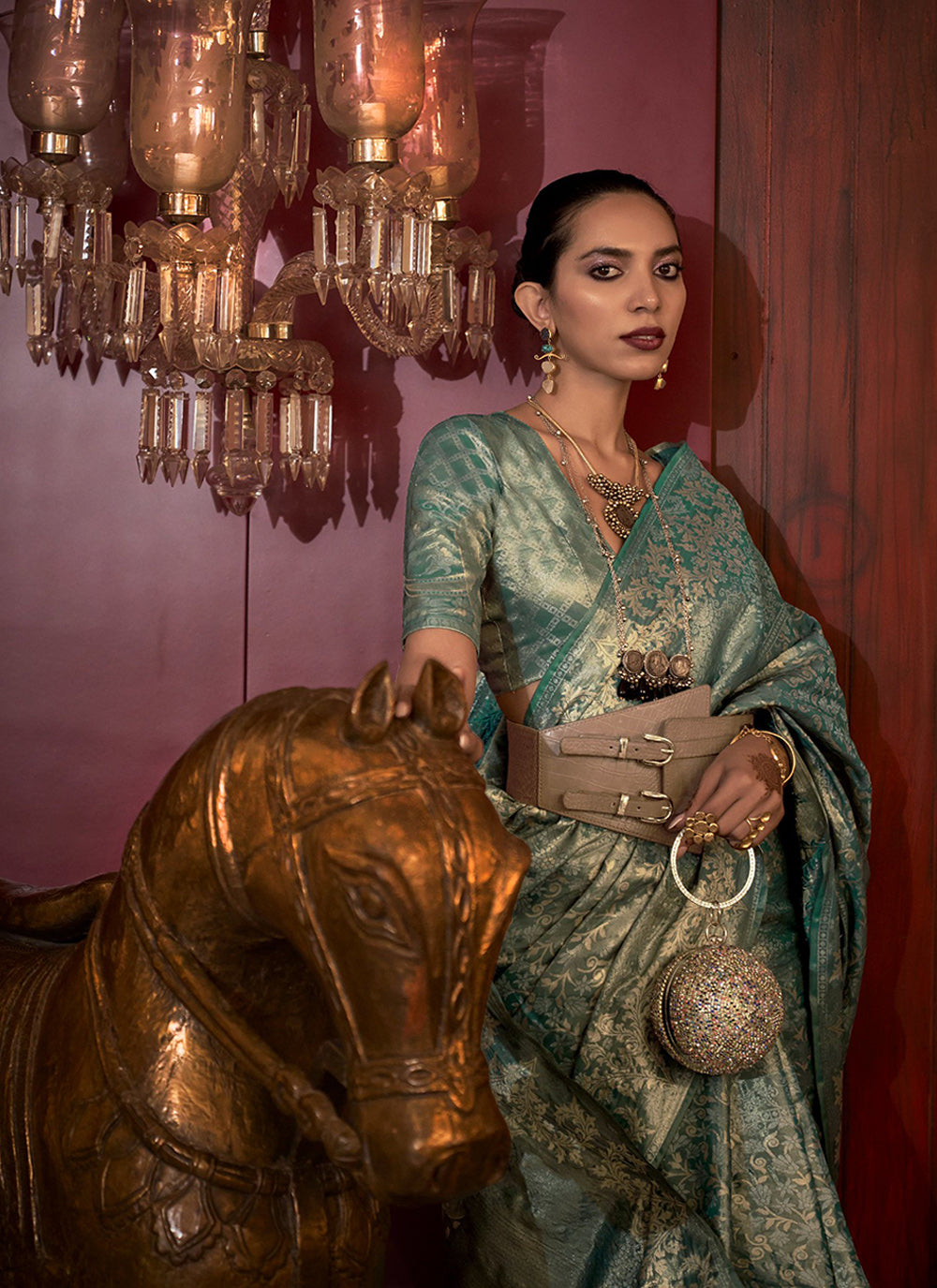 siya fashion reception saree surat